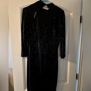 Black sparkly dress. Worn once.